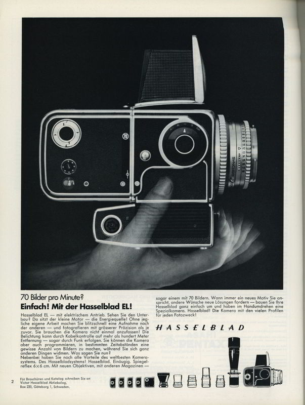 Hasselblad EL Advert